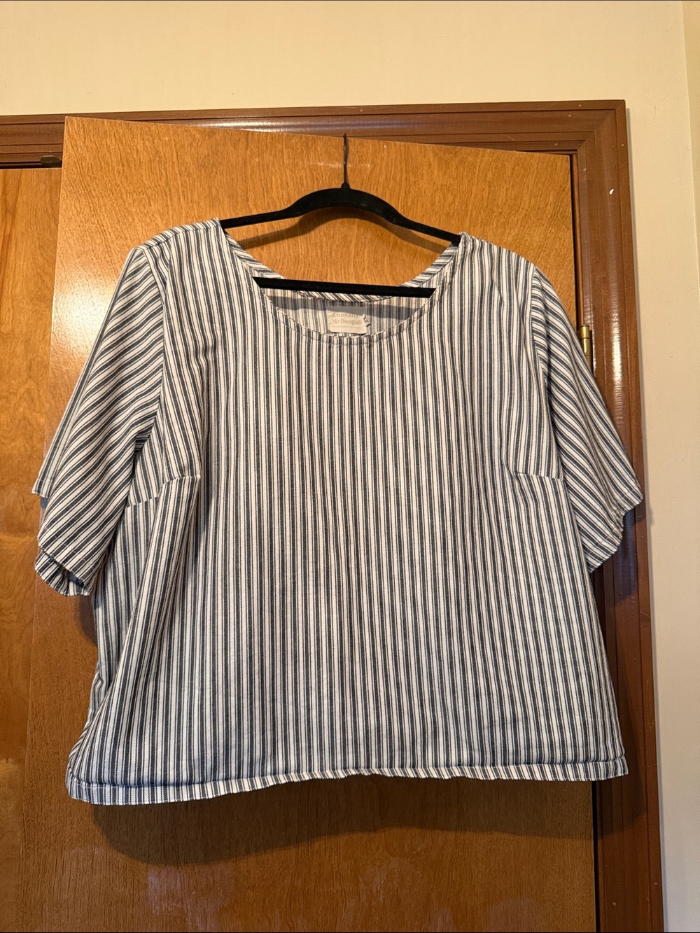 Connally Goods | Walker shirt in Vertical Stripe Cotton